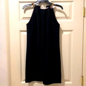 Women’s black cocktail dress